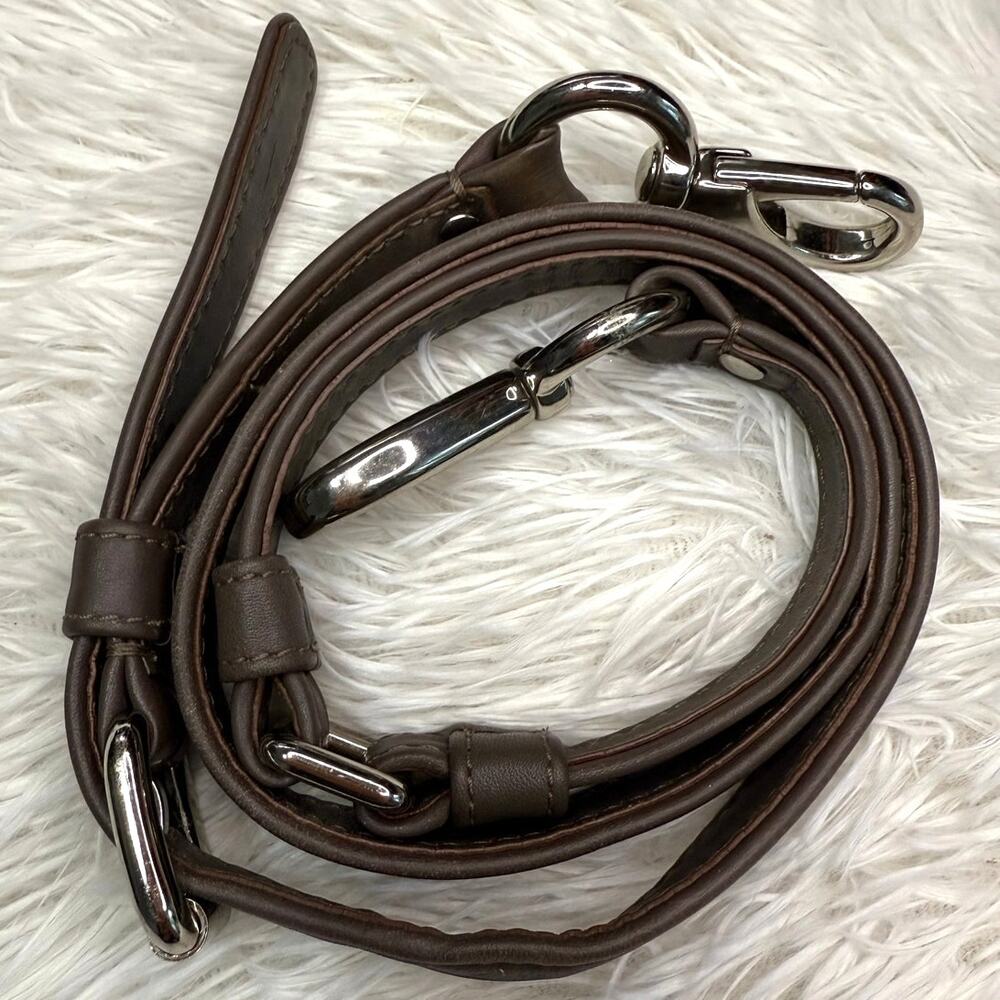 Brown Silver Crossbody Replacement Strap